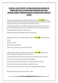 EDEXCEL A LEVEL HISTORY - BRITAIN&semi;LOOSING AND GAINING AN EMPIRE 1857-1967 &vert;ACTUAL EXAM QUESTIONS WITH WELL DETAILED CORRECT ANSWERS&vert;GRADED A&plus;&vert;BRAND NEW 2026&sol;2027 UPDATE