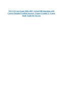 NCCCO Core Exam 2026&ndash;2027 &vert; 100 Verified Questions & Answers &vert; Crane Operator Certification Study Guide