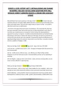 EDEXCEL A LEVEL HISTORY UNIT 3- BRITAIN&semi;LOOSING AND GAINING AN EMPIRE 1763-1914 &vert;ACTUAL EXAM QUESTIONS WITH WELL DETAILED CORRECT ANSWERS&vert;GRADED A&plus;&vert;BRAND NEW 2026&sol;2027 UPDATE