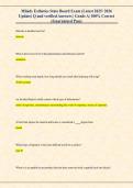 Milady Esthetics State Board Exam &lpar;Latest 2025&sol; 2026 &NewLine;Update&rpar; Q and verified Answers &vert; Grade A&vert; 100&percnt; Correct &NewLine; &lpar;Guaranteed Pass&rpar; 