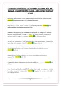 STUDY GUIDE FOR FOA CFOT &vert;ACTUAL EXAM QUESTIONS WITH WELL DETAILED CORRECT ANSWERS&vert;GRADED A&plus;&vert;BRAND NEW 2026&sol;2027 UPDATE
