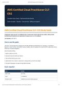 AWS Certified Cloud Practitioner CLF-C02 Study Guide