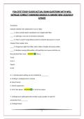 FOA CFOT STUDY GUIDE&vert;ACTUAL EXAM QUESTIONS WITH WELL DETAILED CORRECT ANSWERS&vert;GRADED A&plus;&vert;BRAND NEW 2026&sol;2027 UPDATE