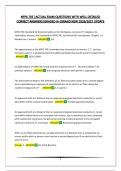 NFPA 70E &vert;ACTUAL EXAM QUESTIONS WITH WELL DETAILED CORRECT ANSWERS&vert;GRADED A&plus;&vert;BRAND NEW 2026&sol;2027 UPDATE