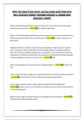NFPA 70E EXAM STUDY GUIDE &vert;ACTUAL EXAM QUESTIONS WITH WELL DETAILED CORRECT ANSWERS&vert;GRADED A&plus;&vert;BRAND NEW 2026&sol;2027 UPDATE
