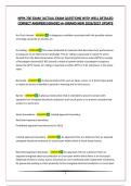 NFPA 70E EXAM &vert;ACTUAL EXAM QUESTIONS WITH WELL DETAILED CORRECT ANSWERS&vert;GRADED A&plus;&vert;BRAND NEW 2026&sol;2027 UPDATE