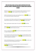 NFPA 70E EXAM BUNDLE &vert;ACTUAL EXAM QUESTIONS WITH WELL DETAILED CORRECT ANSWERS&vert;GRADED A&plus;&vert;BRAND NEW 2026&sol;2027 UPDATE