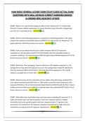 HAM RADIO GENERAL LICENSE EXAM STUDY GUIDE&vert;ACTUAL EXAM QUESTIONS WITH WELL DETAILED CORRECT ANSWERS&vert;GRADED A&plus;&vert;BRAND NEW 2026&sol;2027 UPDATE