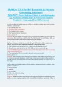ShiftKey CNA Facility Essentials & Platform Onboarding Assessment 2026&sol;2027 &vert; Newly Released &vert; Actual Exam &vert; App Mechanics&comma; Bidding Rules & Etiquette Q&A &vert; Guaranteed Pass - A&plus; Graded&NewLine;&NewLine;