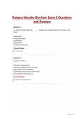 Rutgers Murphy Biochem Exam 2 Questions and Answers&period;