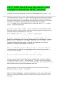 PSYC 1010 Final Exam Questions with Complete Solutions 2026 Updated&period;