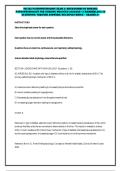 NR 283 PATHOPHYSIOLOGY EXAM 2&colon; MECHANISMS OF DISEASE&colon; PATHOPHYSIOLOGY FOR NURSING PRACTICE 2026&sol;2027 &vert; CHAMBERLAIN &vert; 50 QUESTIONS &vert; VERIFIED ANSWERS &vert; MULTIPLE-CHOICE &ndash; GRADED A&plus;