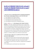 KAPLAN PHARMACOLOGY D NGN QUESTIONS AND ANSWERS WITH RATIONALES Complete 100&percnt; Well Explained Guide&comma;&comma;
