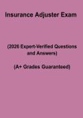 Insurance Adjuster Exam &ndash; Complete Licensing Study Guide&comma; Practice Questions & Claims Handling Review