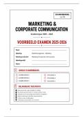 Examen Marketing & Corporate Communication &vert; GreenMove Case &vert; VIVES &vert; 2025&sol;26