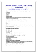 America&rsquo;s Health Insurance Plans &lpar;AHIP&rpar; Certification 2026&sol;2027 Complete Exam Package &ndash; Practice Exams&comma; Assessment Questions&comma; Study Guides and Detailed Rationales