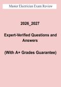 Master Electrician 2026 Exam Review PDF &vert; Electrical Licensing Study Guide&comma; NEC Code & Practice Questions &lpar;2026&ndash;2027&rpar;