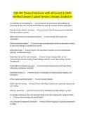 COS 101 Theory Final Exam with all Correct & 100&percnt; Verified Answers &vert;Latest Version &vert;Already Graded A&plus;