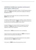 CORPORALS COURSE Exam Questions and Answers &vert;&NewLine;latest Update &vert; 100&percnt; Correct&period;&NewLine;Leaders at all levels are responsible for readiness&period; The MOS Roadmap provides a&NewLine;guide so that -technical skills&comma; professional knowledge and intellectual&NewLine;development are met&NewLine;M