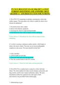 PN NGN HESI EXIT EXAM 2026&sol;2027 LATEST &NewLine;VERSION QUESTIONS AND ANSWERS  BEST &NewLine;GRADED A&plus; ASSURED SUCCESS FOR NURSING 
