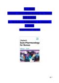 Test Bank Clayton&rsquo;s Basic Pharmacology for Nurses 20th Edition &ndash; Michelle J&period; Willihnganz & Samuel L&period; Gurevitz &vert; Chapter Guide 1&ndash;48 Latest