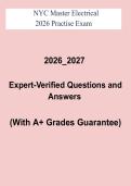 NYC Master Electrical Exam PDF &vert; Master Electrician Licensing Study Guide & Code Review &lpar;2026&ndash;2027&rpar;