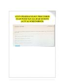 Latest ATI PN Pharmacology Proctored Exam 2025&sol;2026 with NGN&colon; 60 Verified Screenshot Questions and Answers &vert; 100&percnt; from ATI &vert; Assures Highest Score