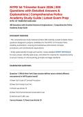 NYPD 1st Trimester Exam 2026 &vert; 300 Questions with Detailed Answers & Explanations &vert; Comprehensive Police Academy Study Guide &vert; Latest Exam Prep