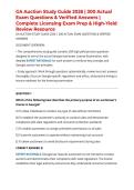 GA Auction Study Guide 2026 &vert; 200&plus; Actual Exam Questions & Verified Answers &vert; Complete Licensing Exam Prep & High-Yield Review Resource