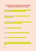NOCTI&colon; CYBERSECURITY FUNDAMENTALS EXAM QUESTIONS WITH &NewLine;VERIFIED ANSWERS &vert;2026&sol;2027 UPDATE &vert; A&plus; GRADED