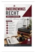 ONDERNEMINGSRECHT &vert; VOLLEDIGE SAMENVATTING &plus; PROEFEXAMEN &vert; 19&sol;20
