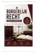 BURGERLIJK RECHT &vert; VOLLEDIGE SAMENVATTING &plus; PROEFEXAMEN &vert; 19&sol;20 