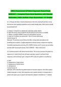 AMLS Assessment & Patient Approach Actual Exam 2026&sol;2027 &ndash; Complete Exam-Style Questions with Detailed Rationales &vert; 100&percnt; Verified &vert; Pass Guaranteed &ndash; A&plus; Graded