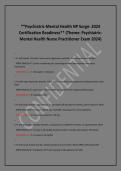 &ast;&ast;Psychiatric-Mental Health NP Surge&colon; 2024 &NewLine;Certification Readiness&ast;&ast; &lpar;Theme&colon; PsychiatricMental Health Nurse Practitioner Exam 2024&rpar;