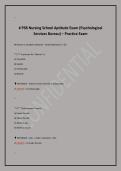 &num; PSB Nursing School Aptitude Exam &lpar;Psychological &NewLine;Services Bureau&rpar; &ndash; Practice Exam