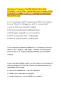 ATI Medical-Surgical Nursing Proctored Exam &ndash; Adult Health Nursing &ndash; Comprehensive Practice Questions&comma; Verified Answers and Rationales for ATI and NCLEX Preparation