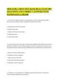 Med Surg 2 HESI Test Bank &ndash; Medical-Surgical Nursing &ndash; 100&plus; Practice Questions&comma; Correct Answers and Rationales for HESI and NCLEX Preparation