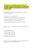 D184 Objective Assessment &ndash; Educational Assessment and Measurement &ndash; Comprehensive Practice Questions&comma; Verified Answers and Assessment Design Review Guide