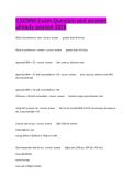 CSOWM Exam Question and answer already passed 2026