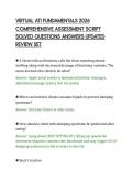 VIRTUAL ATI FUNDAMENTALS 2026&NewLine;COMPREHENSIVE ASSESSMENT SCRIPT&NewLine;SOLVED QUESTIONS ANSWERS UPDATED&NewLine;REVIEW SET