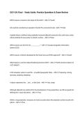GGY 321 Final &ndash; Study Guide&comma; Practice Questions & Exam Review
