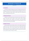 Wonders of Science Essay &vert; Class 10 English Notes &vert; UP Board PDF