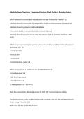 Alcohols Exam Questions &ndash; Improved Practice&comma; Study Guide & Revision Notes