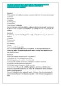 ATI CRITICAL THINKING EXAM 2026 TEST BANK FOR ATI PROCTORED EXAM COMPLETE QUESTIONS AND CORRECT DETAILED ANSWERS PLUS RATIONALES&sol;NEWEST UPDATE&excl;&excl;&excl;&excl;