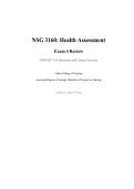 NSG 3160 Health Assessment Exam 4 Review &lpar;2026&sol;2027&rpar; &ndash; Galen College of Nursing ADN&sol;BSN Program &vert; 65 Questions and Correct Answers &vert; Academic Review Paper