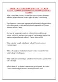 GRADE 2 WATER DISTRIBUTION EXAM TEST WITH LATEST UPDATED &lpar;QUESTIONS AND ANSWERS&rpar; ALREADY PASSED&excl;&excl;