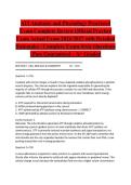 ATI Anatomy and Physiology Proctored Exam Complete Review Official Practice Exam Actual Exam 2026&sol;2027 with Detailed Rationales &vert; Complete Exam-Style Questions &vert; Pass Guaranteed &ndash; A&plus; Graded&NewLine;&NewLine;