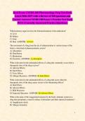 Real Exam 1 NURS 180 Pharmacology Prep Test Bank Latest 2026-2027 with a Review of 300 questions and Correct Answers&sol; NURS 180 Exam 1 Practice Test Bank WCU &lpar;Correctly Answered Practice Questions&rpar; 