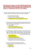 PN HESI Exit V2 EXAM&comma; 160 100&percnt; VERIFIED QUESTIONS &NewLine;AND ANSWERS LATESTS Updated 2026&period; DOWNLOAD TO &NewLine;SCORE A&plus; GUARANTEED SUCCESS TOP RANKED&NewLine;