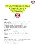 HESI 799 RN EXIT EXAM & RN EXIT HESI V5  2026 &sol; 2027 EXAM QUESTIONS AND CORRECT VERIFIED ANSWERS WITH RATIONALES  100&percnt; GUARANTEED PASS&excl;&excl;   <LATEST VERSION>
